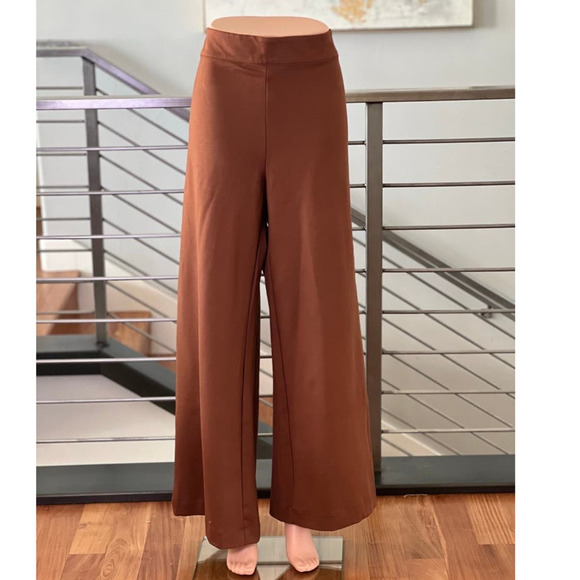 Chloe Kristyn Bridgette Wide Leg Ponte Pant - Picture 1 of 11